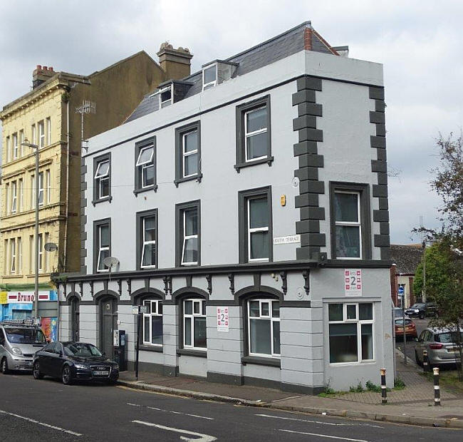 Cricketers Hotel, Waldegrave Street, Hastings - in September 2016