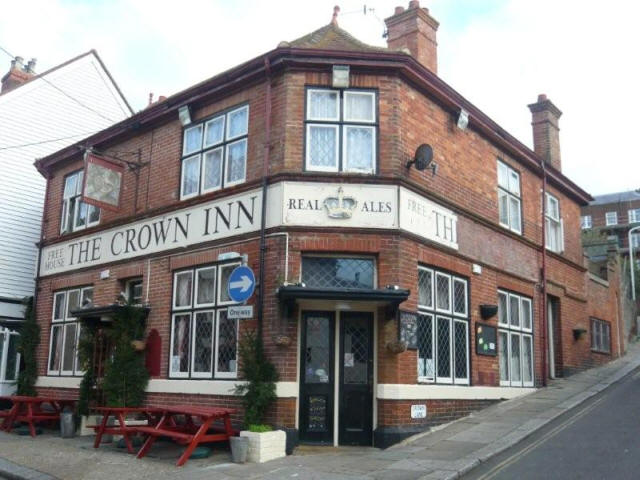 Crown Inn, 64 All Saints Street, Hastings, East Sussex - in December 2008
