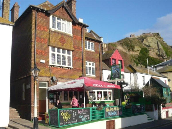 Dolphin Inn, 12 Rock-a-Nore Road, Hastings, East Sussex - in December 2008