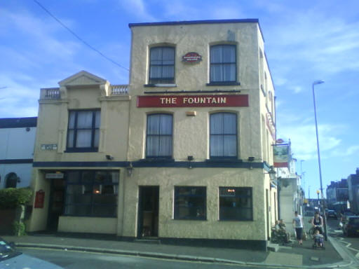 Fountain, 93 Queens Road, Hastings - in July 2010