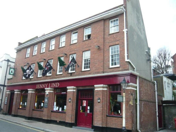 Jenny Lind Tavern, 69 High Street, Hastings, East Sussex - in December 2008