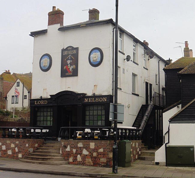 Lord Nelson, East Bourne Street, Hastings - in December 2015