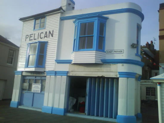 Pelican, West Beach Street, Hastings - in 2010