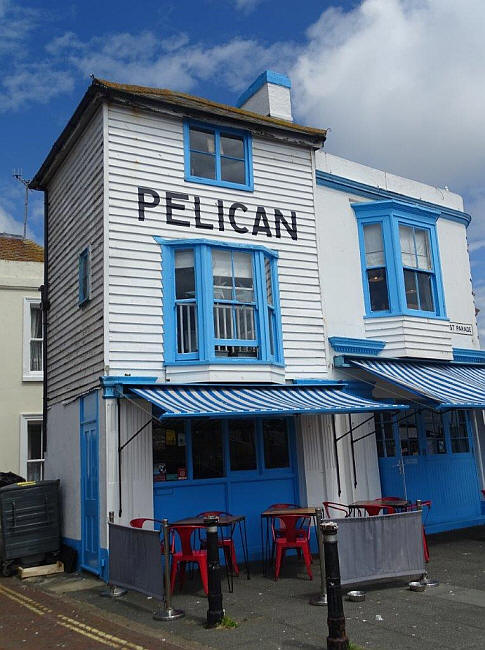 Pelican, West Beach Street, Hastings - in July 2016