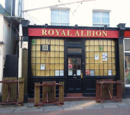 Royal Albion, 33 George Street, Hastings - in December 2009