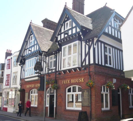 Brewers Arms, 91 High Street, Lewes - in April 2009