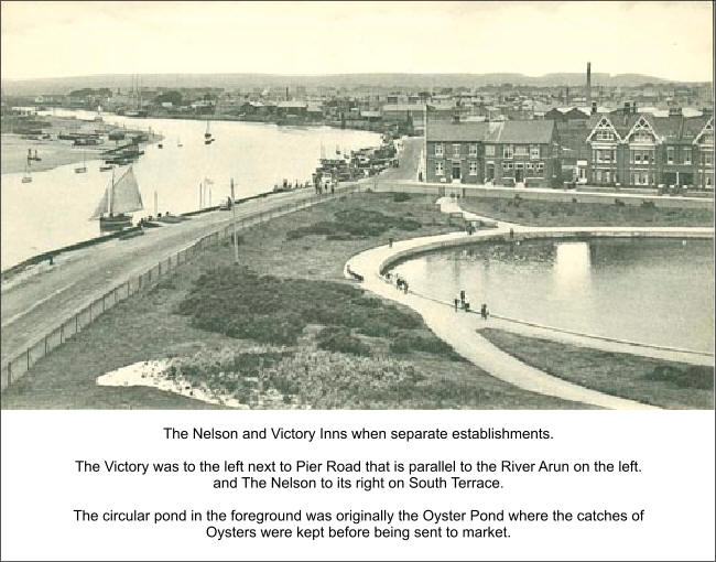 Nelson and Victory Inns, Littlehampton - when separate establishments