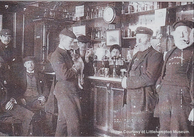 Nelson and Victory Inn, Littlehampton - bar scene