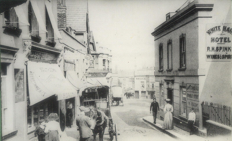 White Hart, 17 High Street, Newhaven - circa 1912