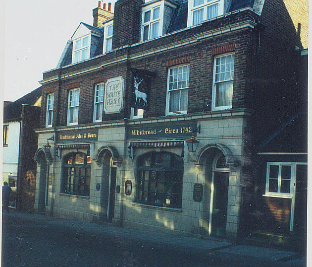 White Hart - new frontage