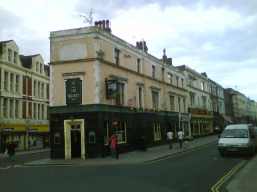 Railway Inn, Kings Road, St Leonards - in July 2010