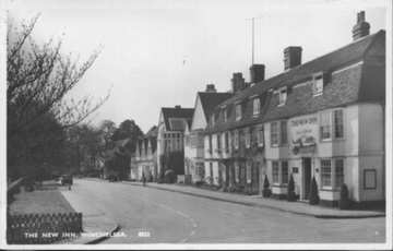 New Inn, Winchelsea, Rye - postcard front