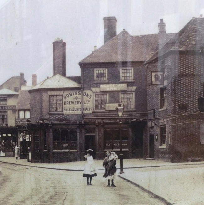 Newdegate Arms, Market Street, Bedworth - in 1914