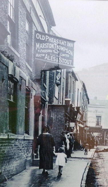 Old Pheasant Inn, King Street, Bedworth - in 1920