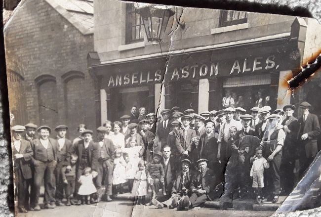 Malt Shovel, 12 Palmer Street, Aston, Birmingham - circa 1920. 