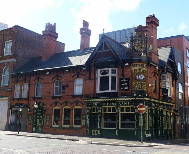 Queens Arms, 150 Newhall Street, Hockley - in September 2013