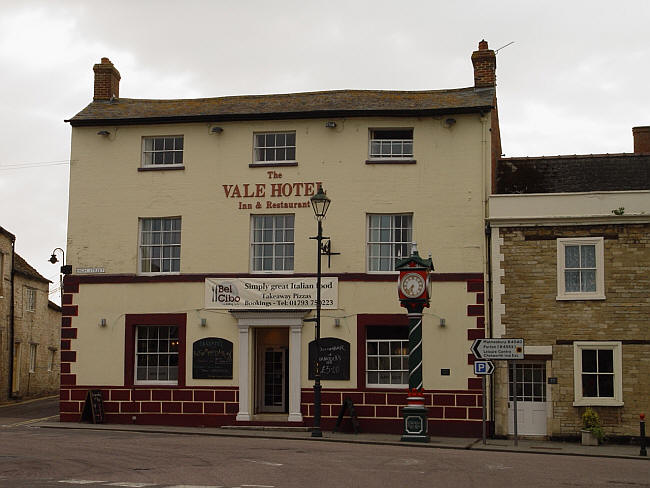 Vale Hotel, High street, Cricklade - in June 2013