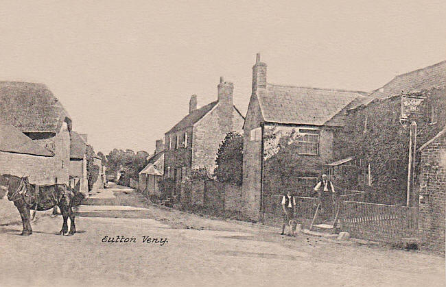 Woolpack Inn, Sutton Veny, Wiltshire - circa early 1900s
