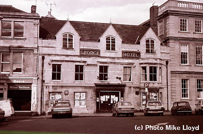 George Hotel, 47 Fore street, Trowbridge, Wiltshire - in 1984