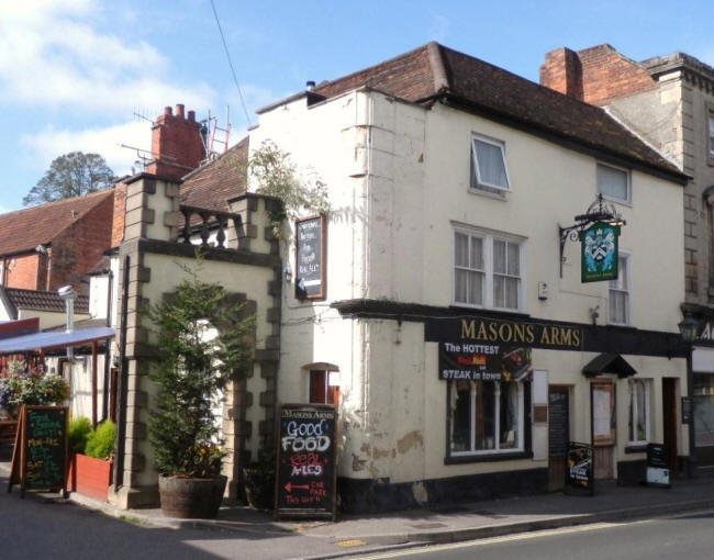 Masons Arms, East Street, Warminster - in September 2012