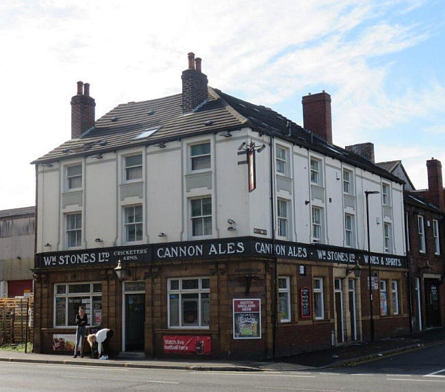 Cricketers Arms, 106 Bramall Lane, Sheffield - in October 2014