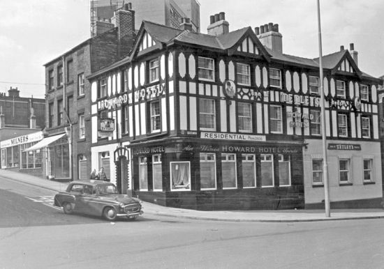 Howard Hotel, 57 Howard Street, Sheffield - in 1965