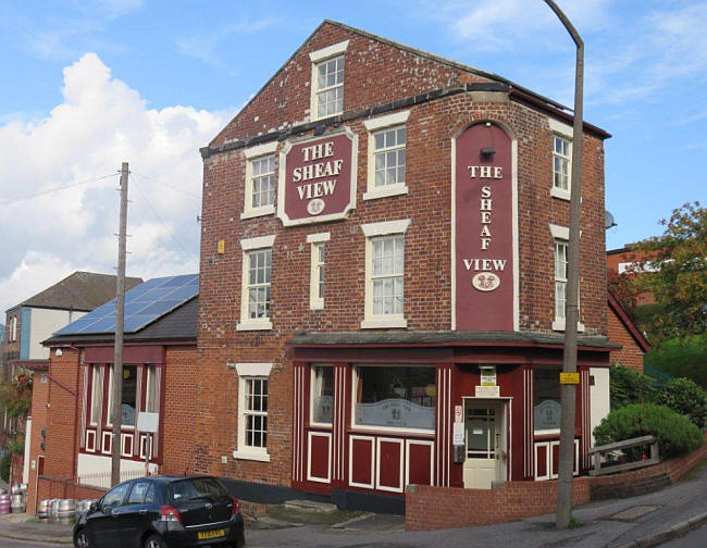 Sheaf View Hotel, 25 Gleadless Road, Sheffield - in October 2014