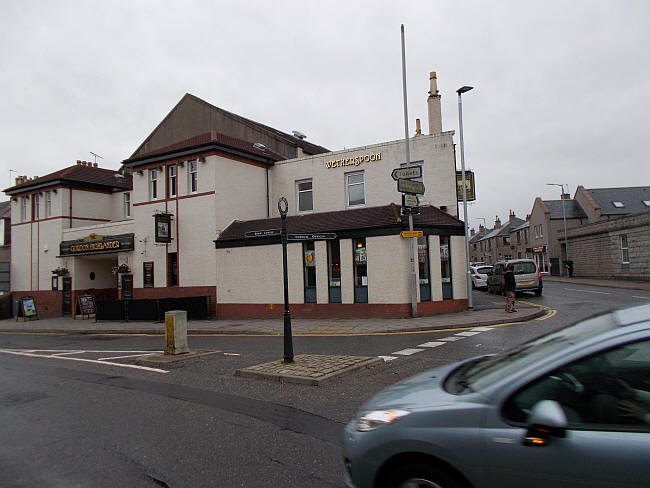 Gordon Highlander, West High Street, Inverurie - in 2014